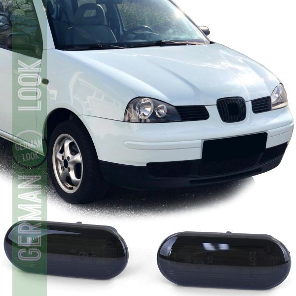 Barre lumineuse LED clignotants latéraux noir pour Seat Alhambra Arosa Altea Cordoba Vario