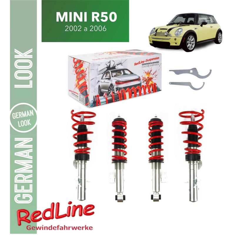 Kit Suspension Combine Filete Redline Mini R50 de 2002 a 2006