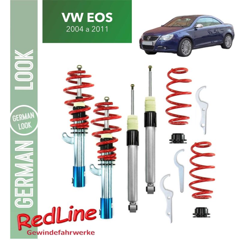 Kit Suspension Combine Filete Redline VW Eos de 2004 a 2011