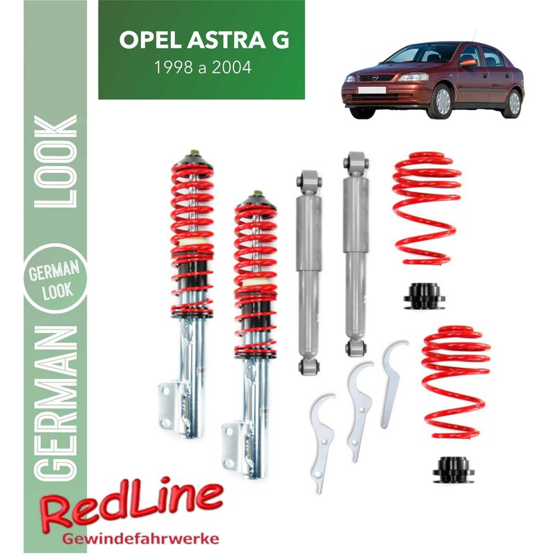 Kit Suspension Combine Filete Redline Opel Astra G de 1998 a 2004