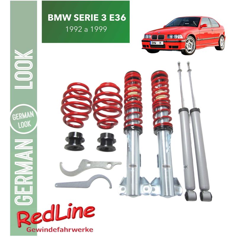 Kit Suspension Combine Filete Redline BMW Serie 3 E36 Compact 1993-2000