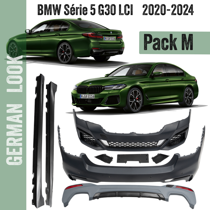 Body kit / kit de carrosserie / Pare chocs Pack M M-Teck pour BMW Série 5 G30 G31 LCI 2020-2024