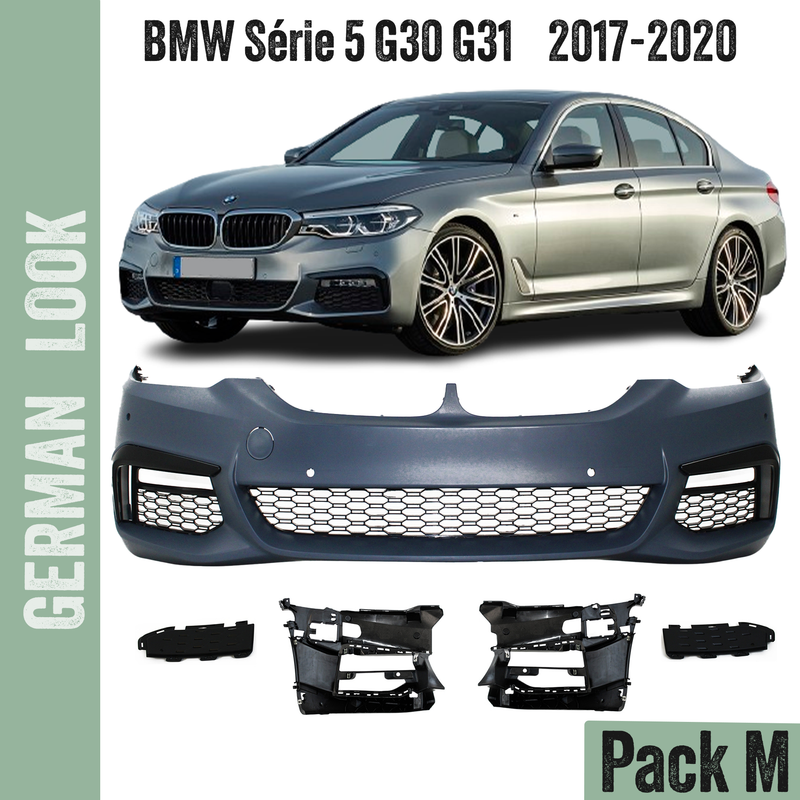Pare chocs avant pour BMW Série 5 G30 G31 2017-2020 Pack M