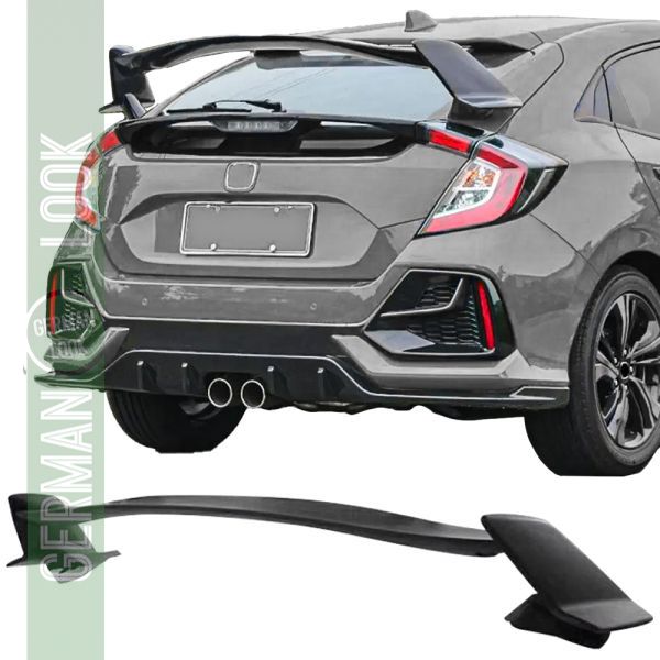 Aileron arrière TR performance pour Honda Civic 2016-2020 hayon