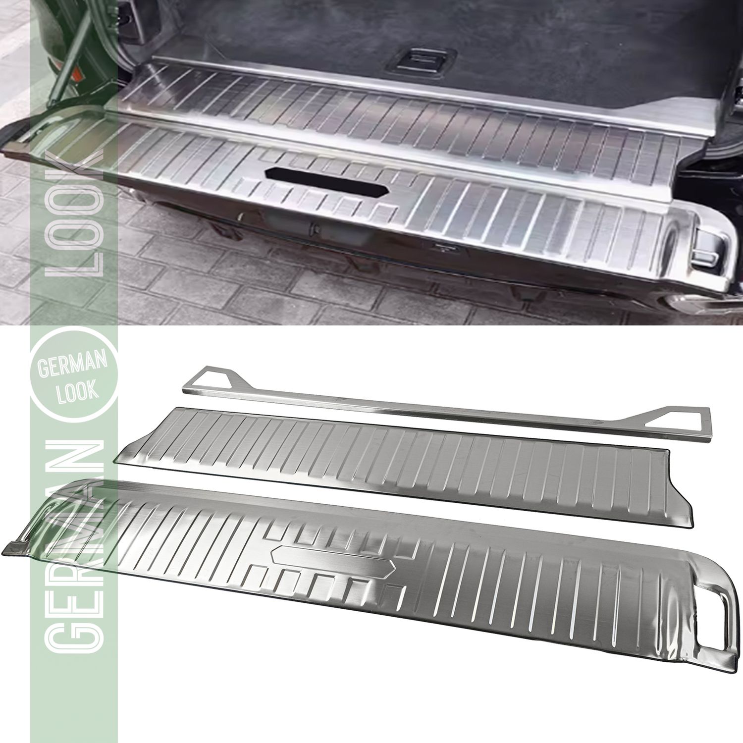 Hayon de protection de seuil de chargement en acier inoxydable pour BMW X5 G05 X7 G07