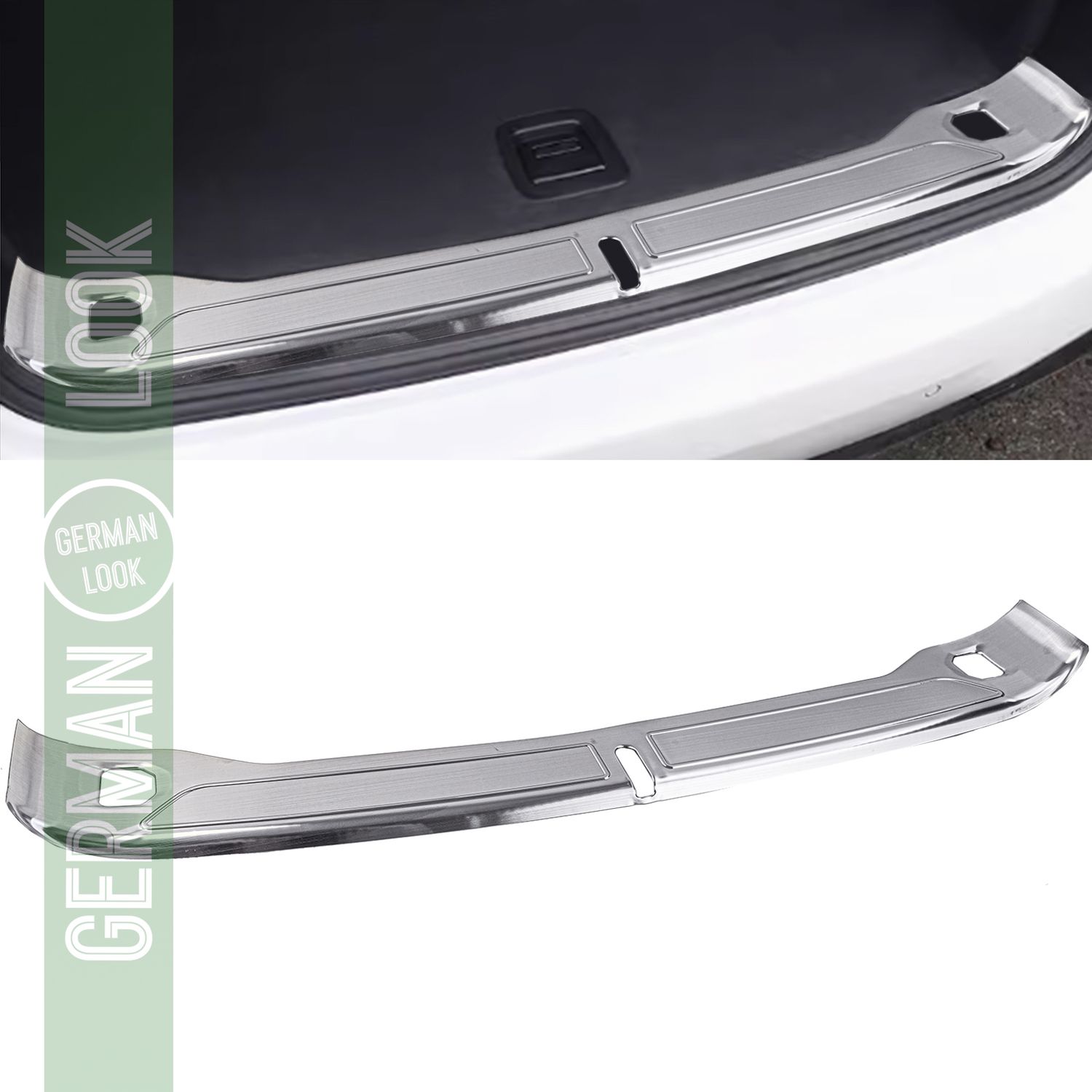 Intérieur de pare-chocs de protection de seuil de chargement en acier inoxydable pour BMW X3 G01 à partir de 17