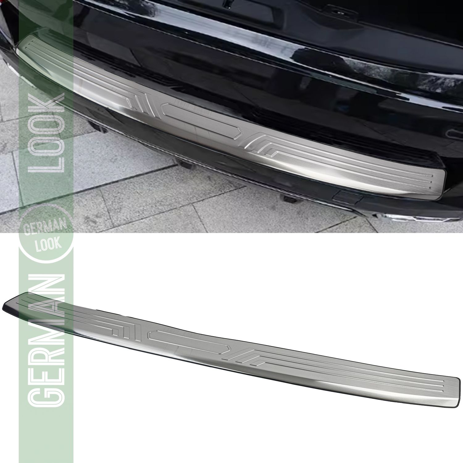 Pare-chocs de protection de seuil de chargement en acier inoxydable pour BMW X5 G05 X7 G07