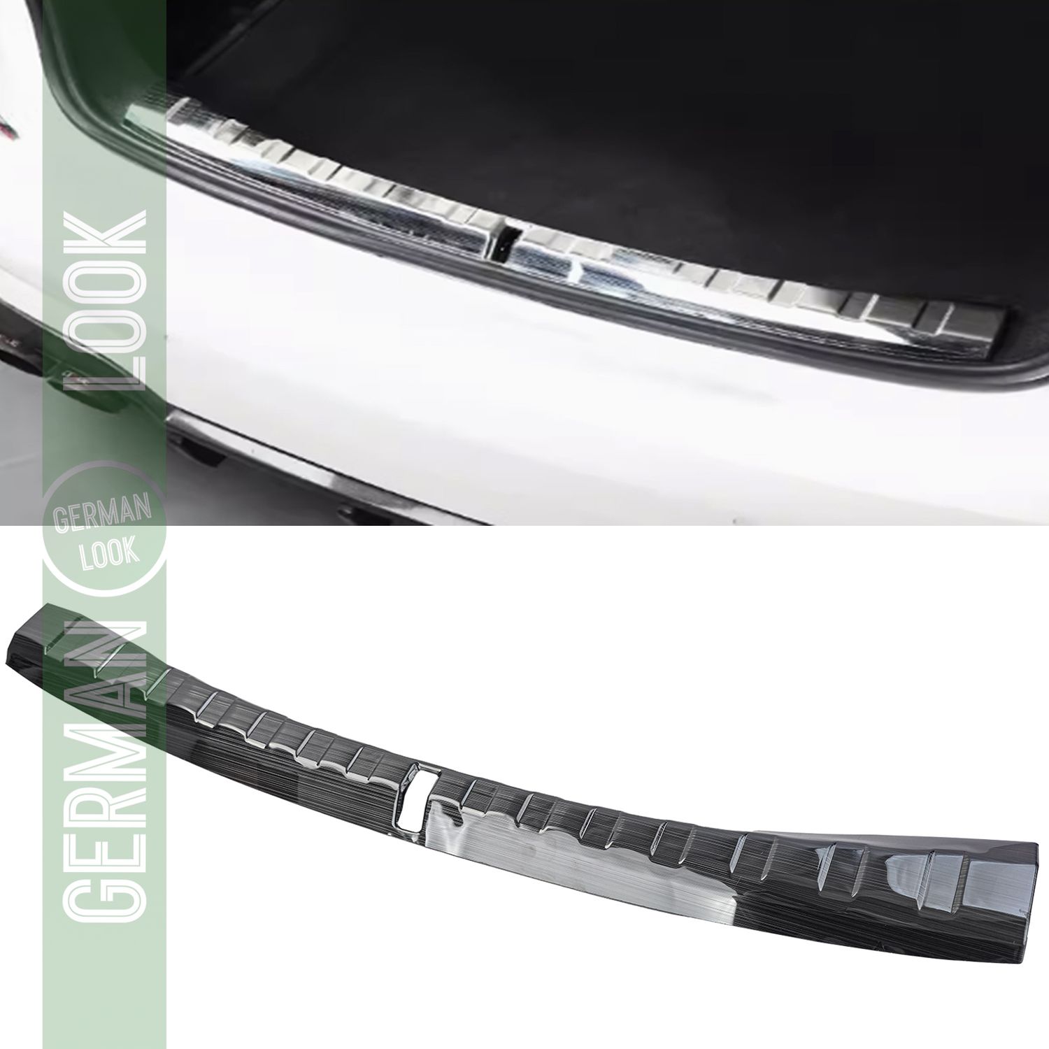 Intérieur de pare-chocs de protection de seuil de chargement en acier inoxydable pour BMW série 3 G20 G21