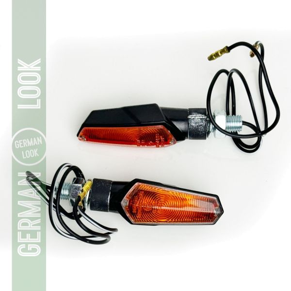 Kit de clignotants halogènes universels pour moto SLAM SMOKE avec marque E