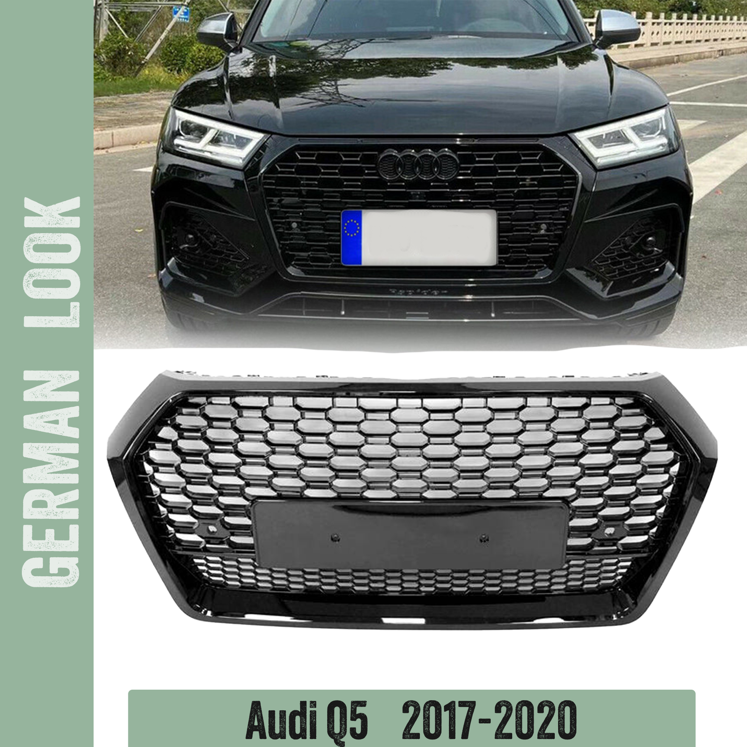 Calandre Audi Q5 2017-2020 Look RS