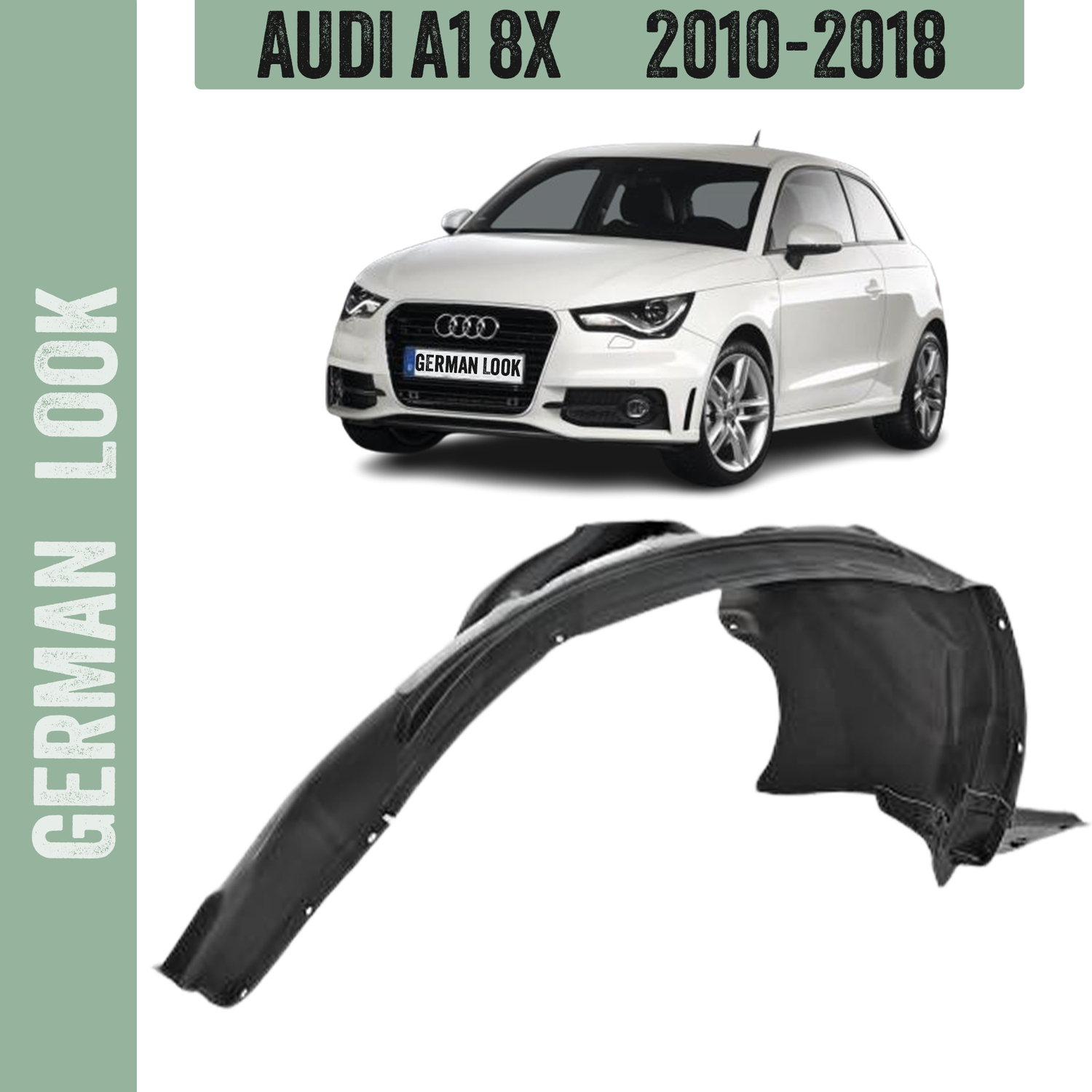 GARDE BOUE AVANT DROITE AUDI A1 2010-2018