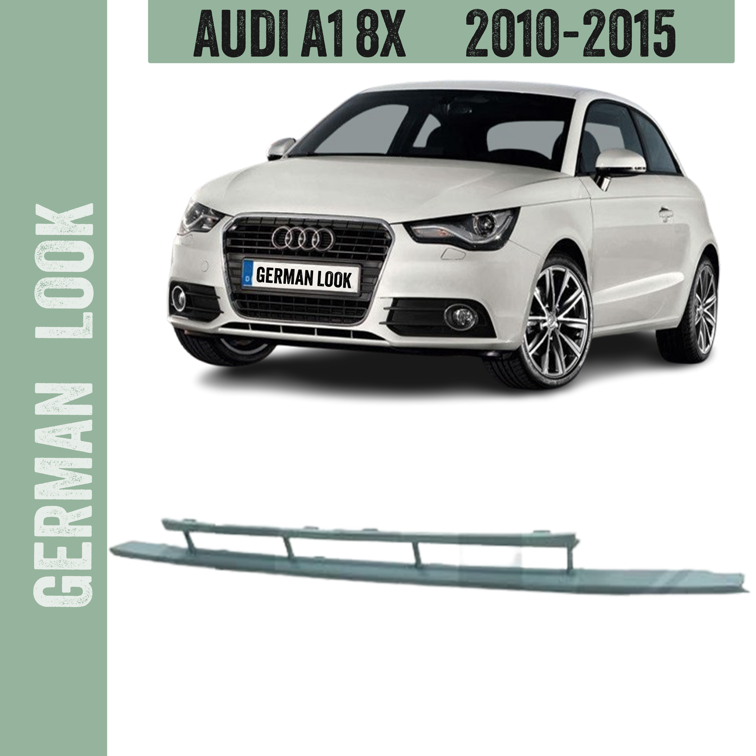 SPOILER AVANT AUDI A1 2010-2015