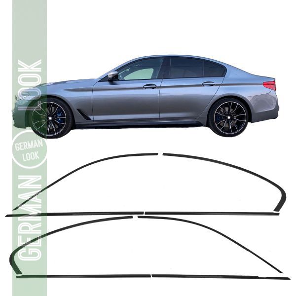 Jeu de garnitures Shadow Line noir pour série 5 BMW G30 berline 2016-2024