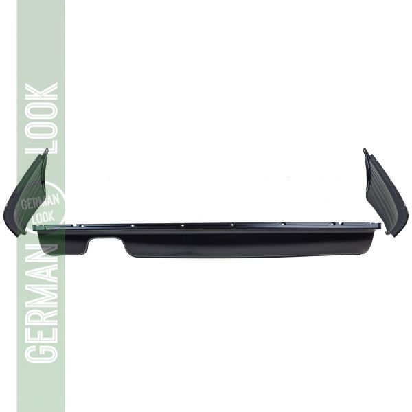 Tablier arrière 3 pièces pour pare-chocs arrière EU pour Mercedes SL R107 71-89