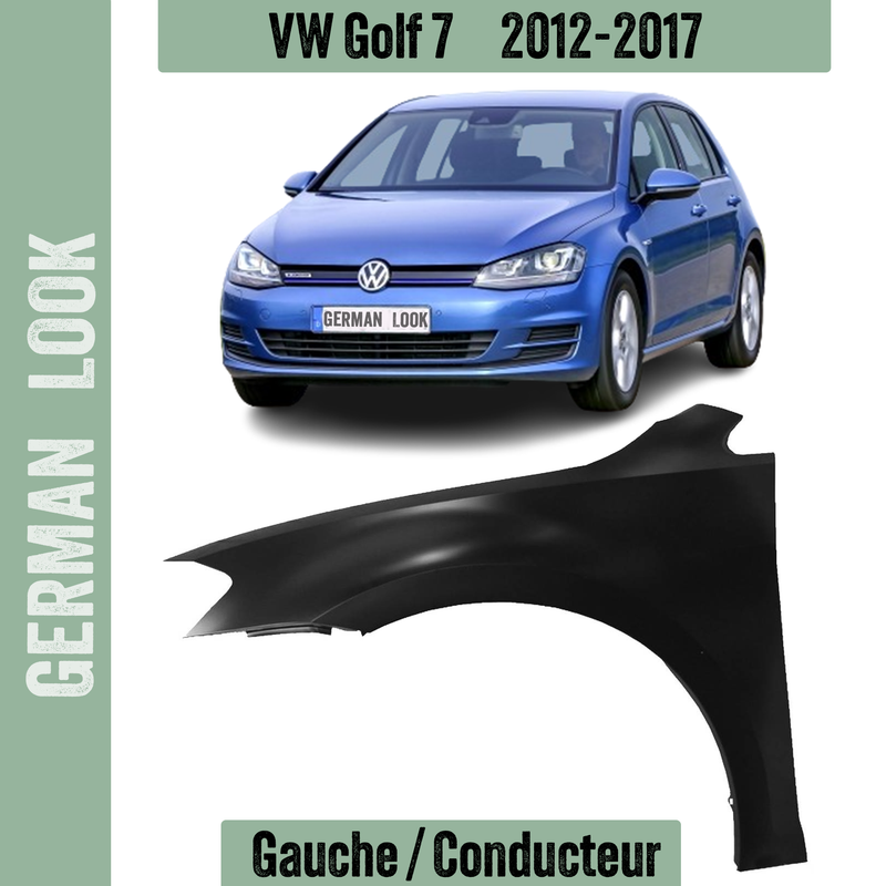 Aile avant gauche VOLKSWAGEN GOLF 7 du 11/2012 au 01/2017