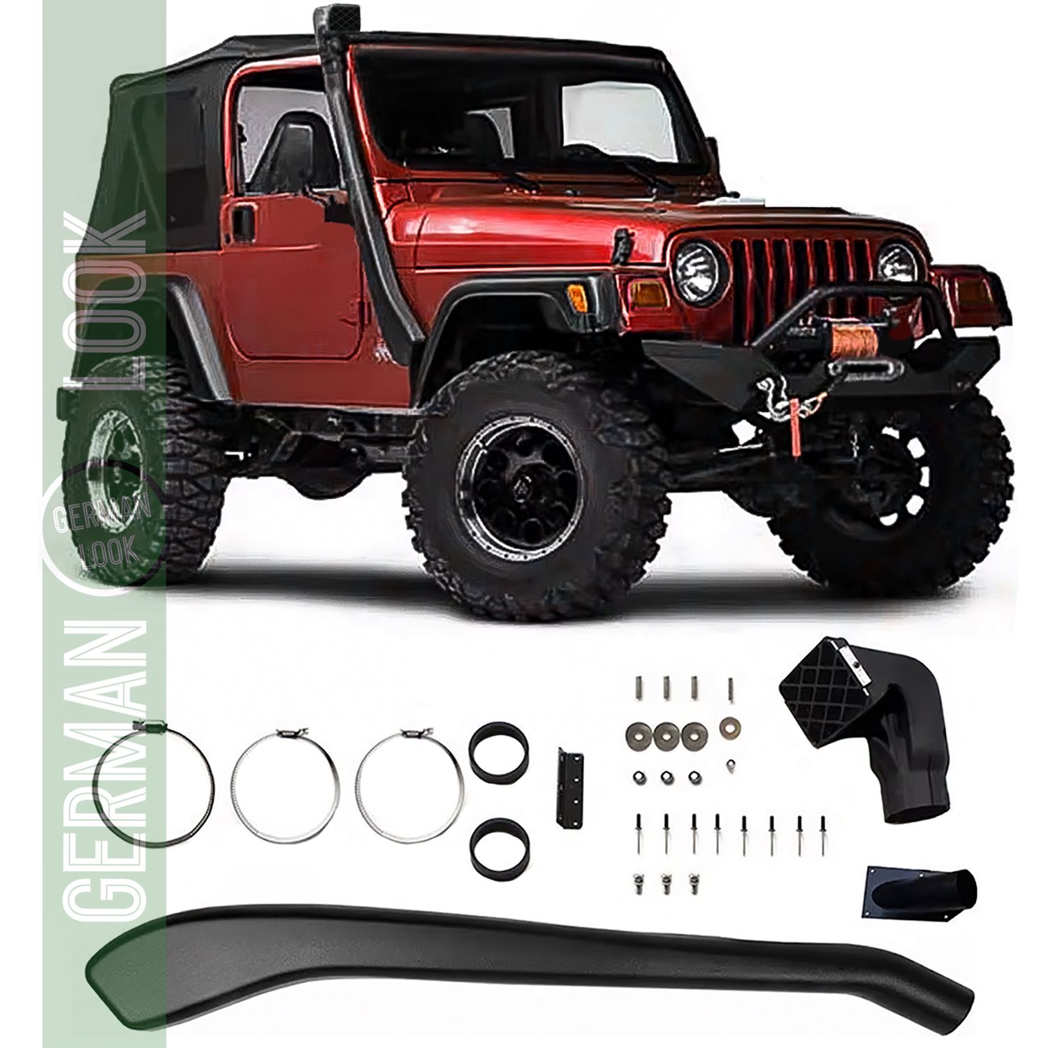 Kit de plongée tout-terrain pour Jeep Wrangler TJ 1996-2006