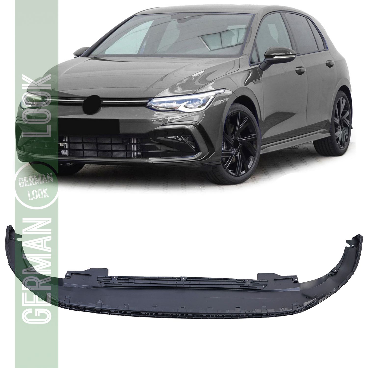 Protection anti-encastrement du pare-chocs avant pour VW Golf 8 GTI GTD R-Line 19-24