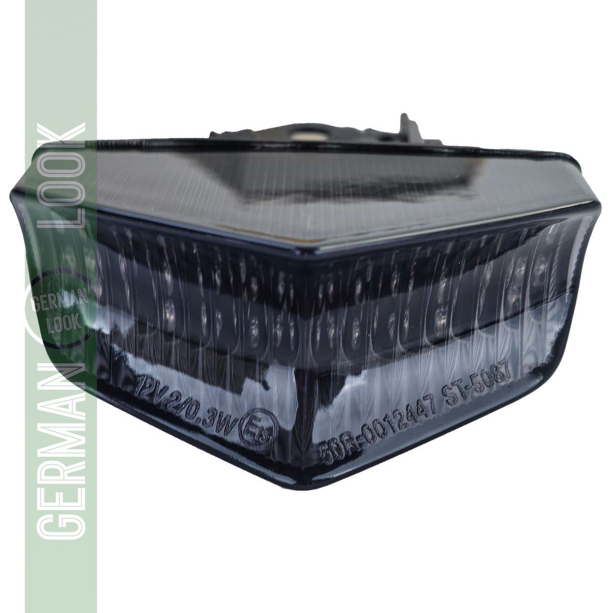 Feu arrière LED moto verre transparent fumé pour Yamaha WR 250 R / X