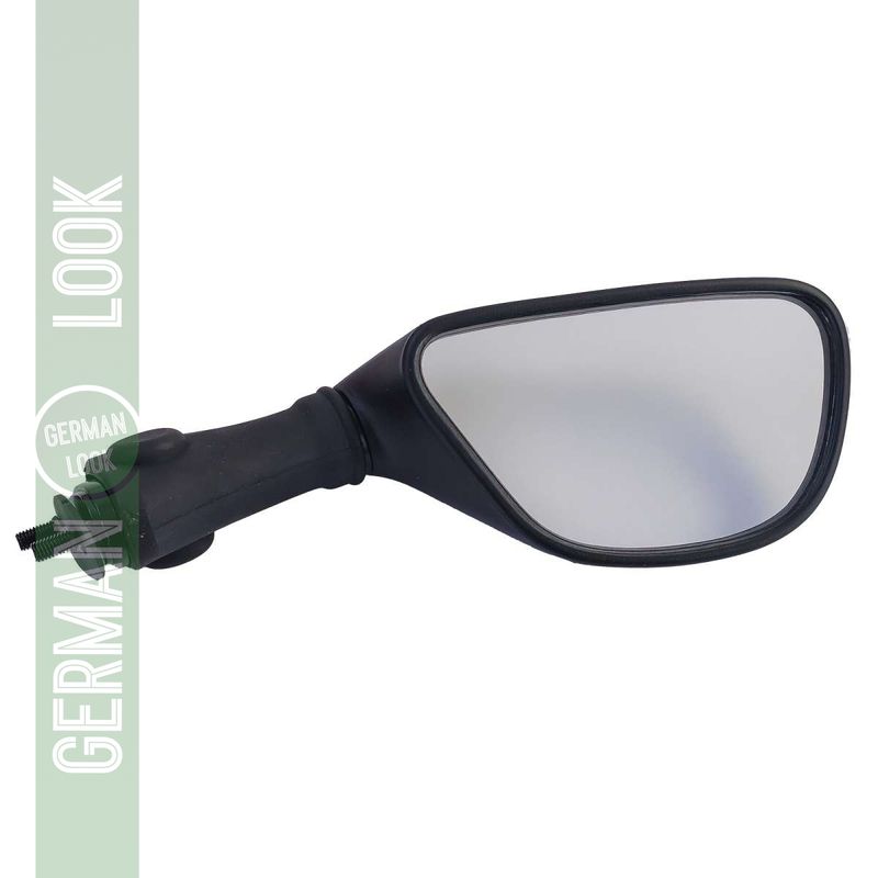 Rétroviseur moto droit noir pour Kawasaki ZX6R ZX9R ZX6-R ZX9-R Ninja à partir de 1998