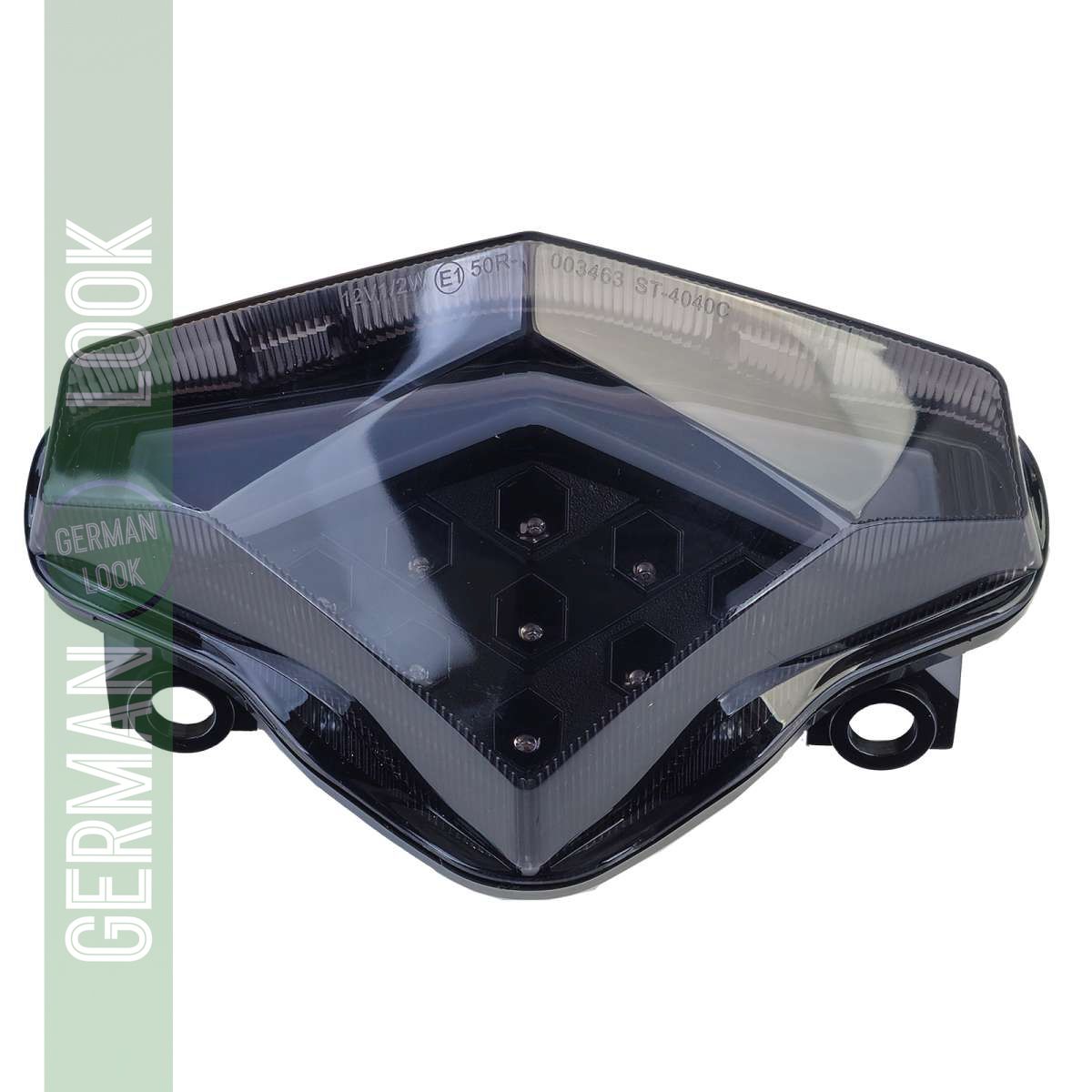 Feu arrière LED moto verre fumé transparent pour Kawasaki ER6N ER6F ER-6N ER-6F à partir de 2012