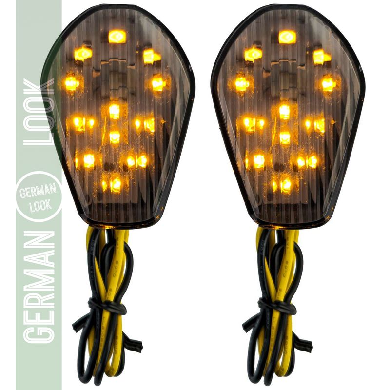 Indicateur de carénage de clignotant à LED pour moto Suzuki GSX R 600 750 1000