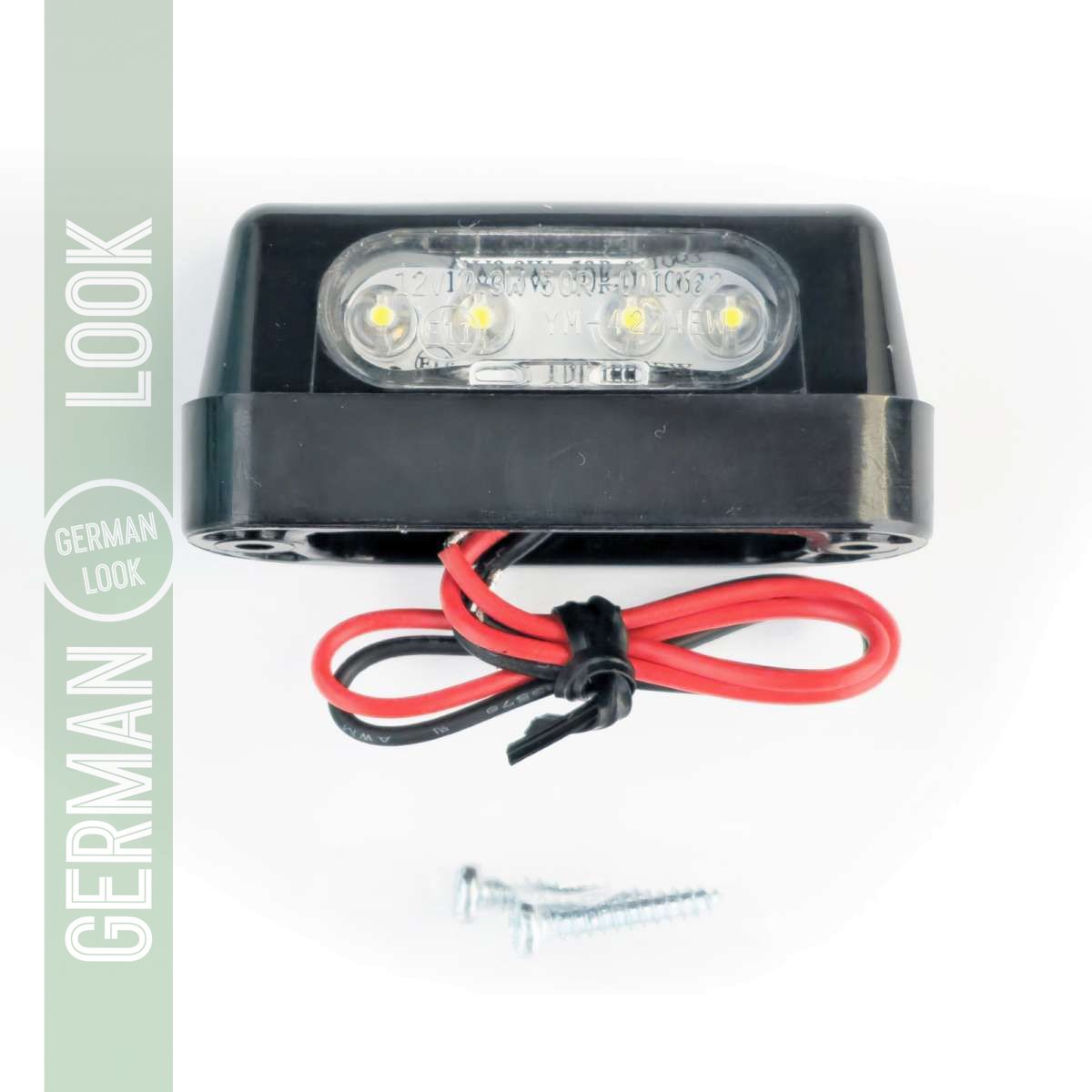 Éclairage de plaque d'immatriculation à LED universel pour moto Ignite
