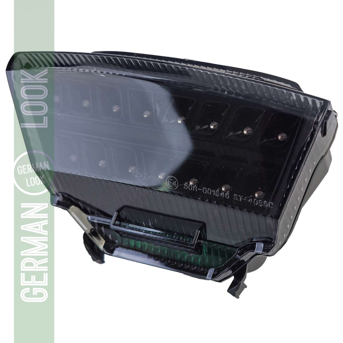 Feu arrière LED pour moto en verre transparent fumé pour Ninja ZX-10R 2011-2015