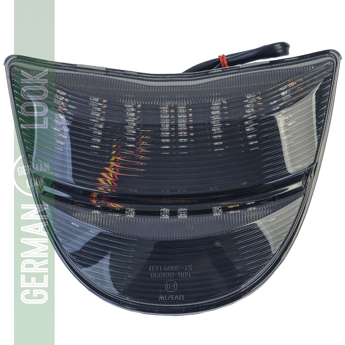 Feu arrière LED pour moto en verre fumé transparent pour Honda CBR 954 2002-2003