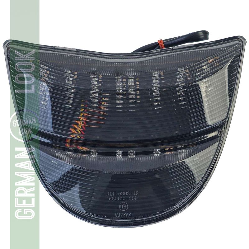 Feu arrière LED pour moto en verre fumé transparent pour Honda CBR 954 2002-2003