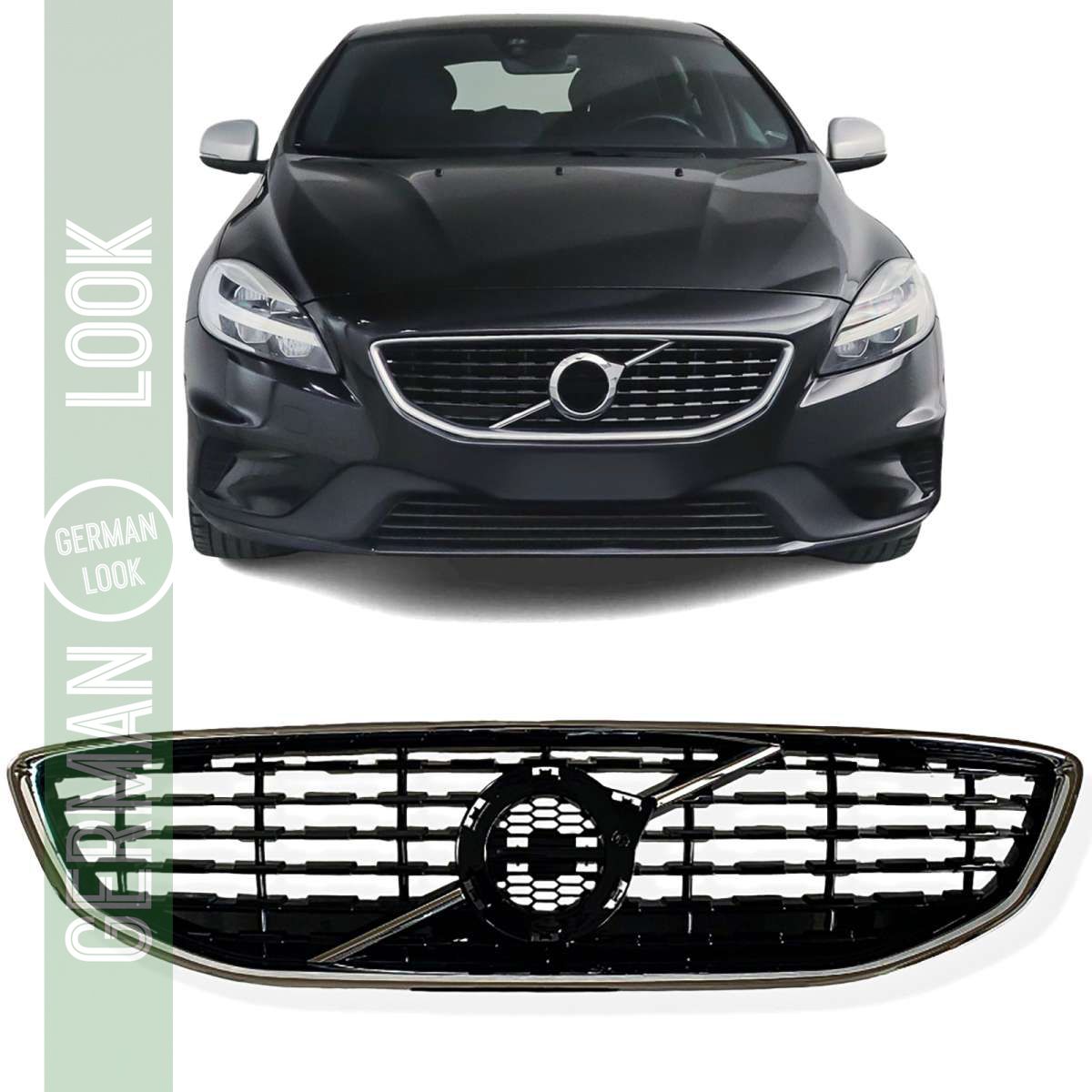 Calandre adaptée à Volvo V40 2016-2019