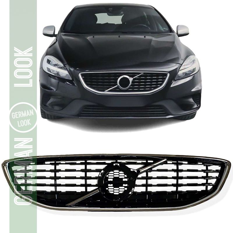 Calandre adaptée à Volvo V40 2016-2019