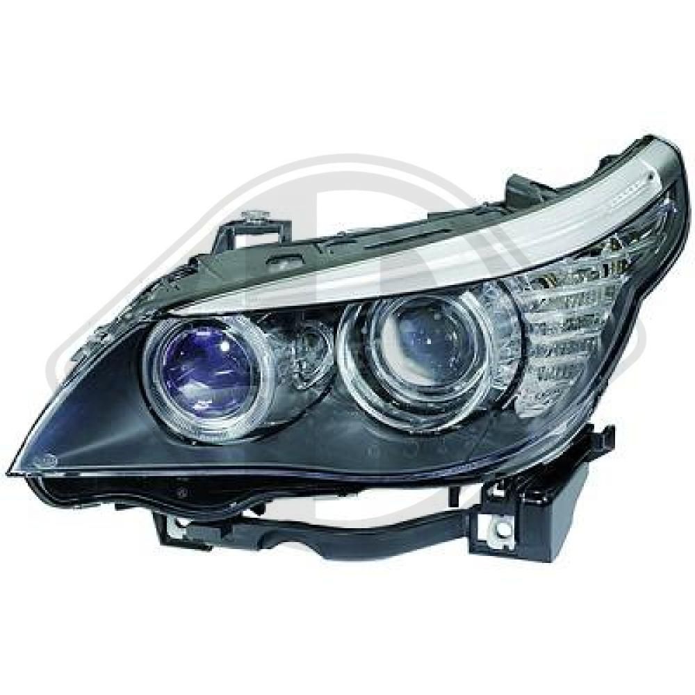 Phare avant Bi-xénon D1S pour BMW Série 5 E60 E61 Lci de 2007 - 2010 / Pièce original Hella