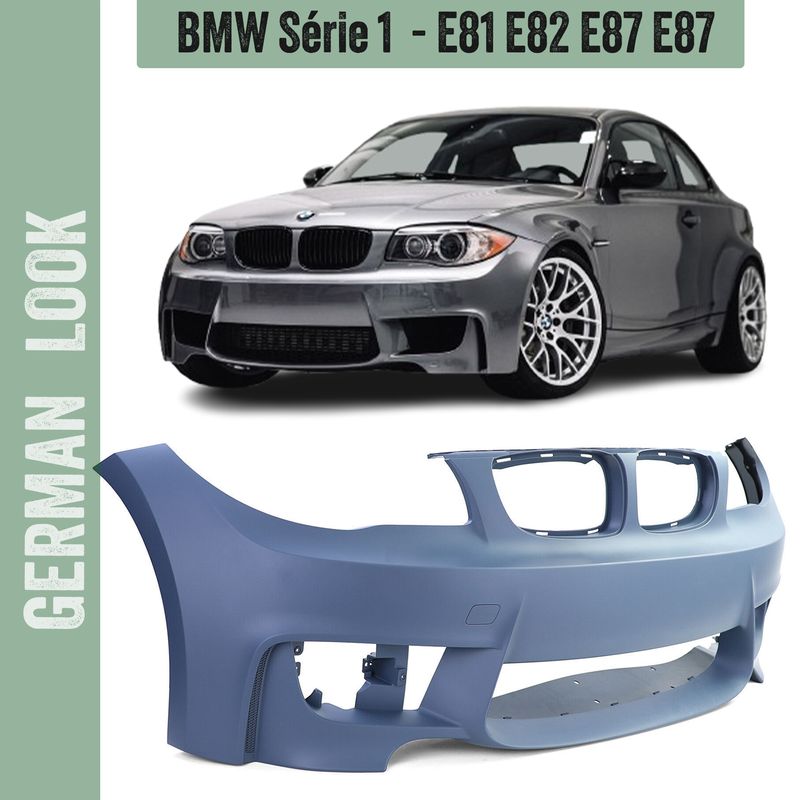 Pare-chocs avant pour BMW Série 1 E81 E82 E87 et E88 Look M1 1M Pare-chocs avant pour BMW Série 1 E81 E82 E87 et E88 Look M1 1M