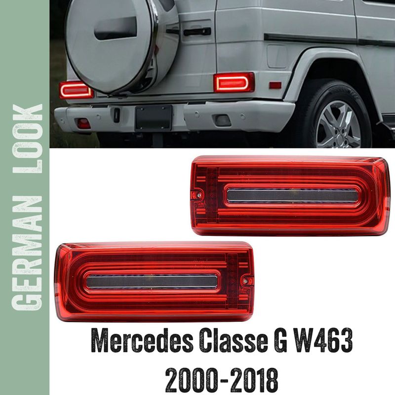 Feux arrière à LED rouge pour Mercedes Classe G W463