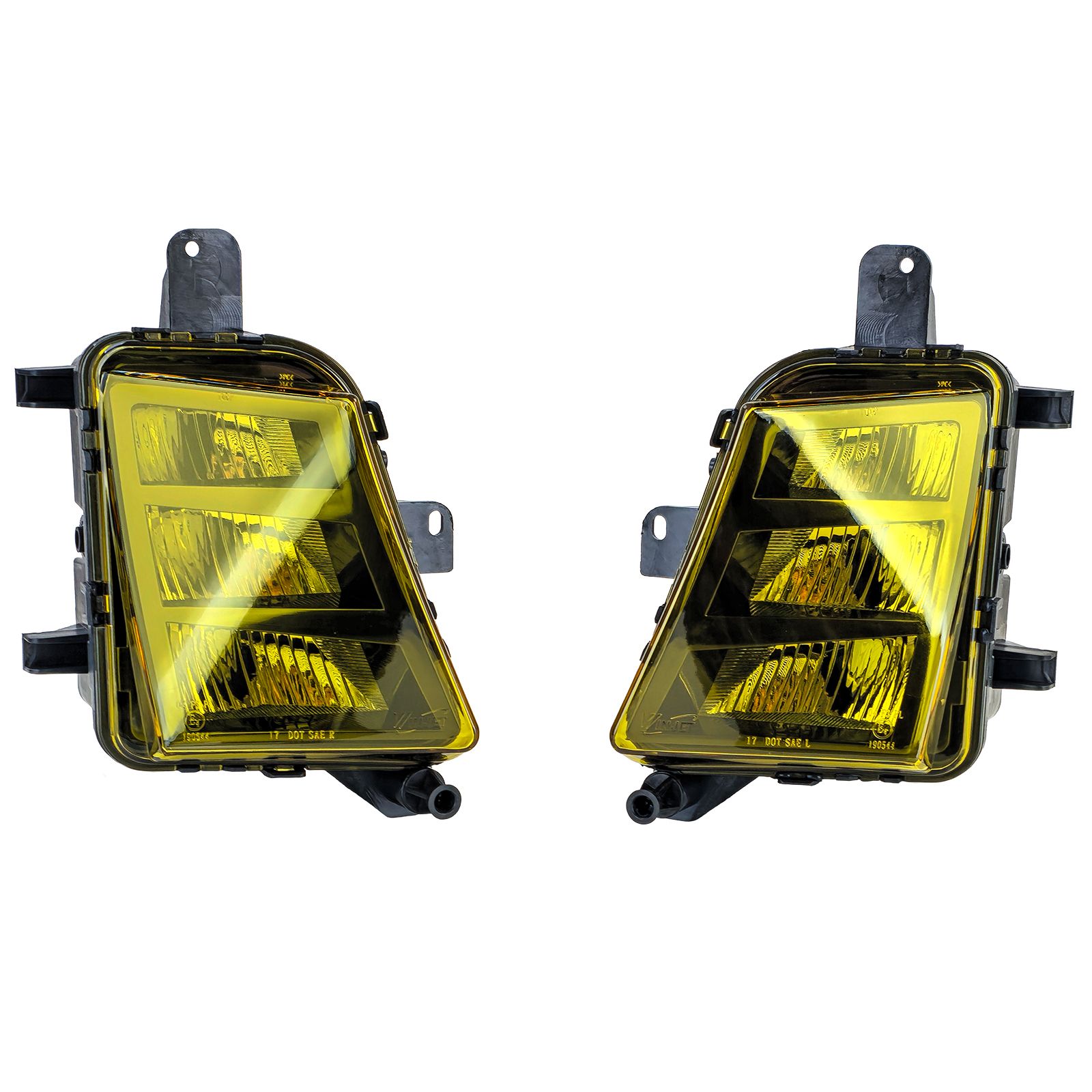 Kit de feux antibrouillard LED jaunes pour VW Golf 7 GTI GTD 5G1 13-20
