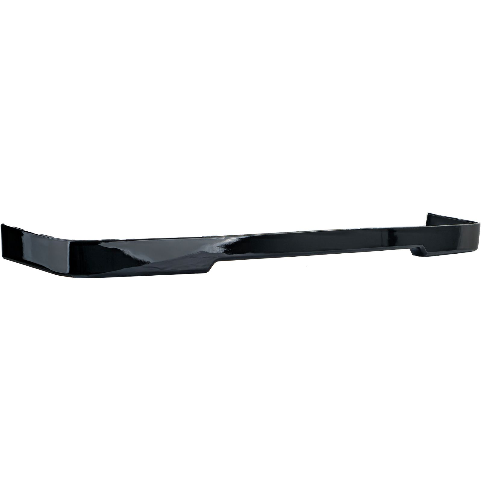 Lame de pare-chocs avant spoiler inférieur noir brillant pour BMW Série 3 E30 1987-1994