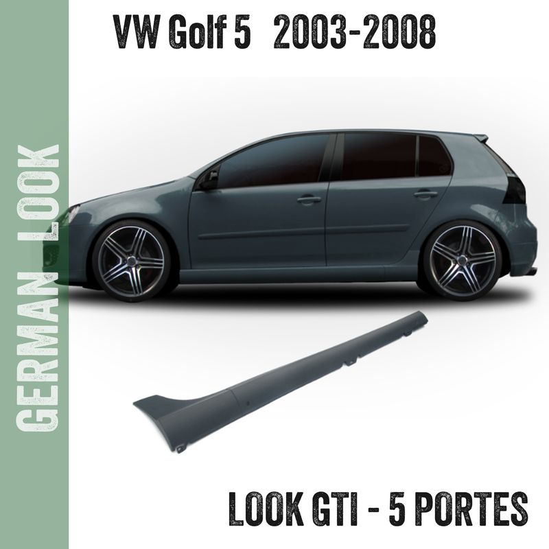 Bas de caisse sport Look GTI pour Golf 5