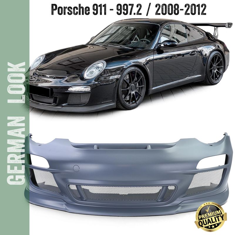 Pare-chocs avant en ABS look GT3 pour Porsche 911 997.1 2004-2008