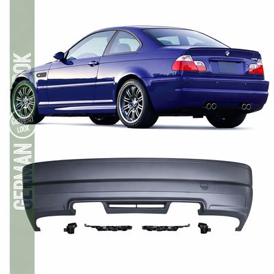 Pare-chocs arrière BMW Série 3 E46 Look M3 – Coupé & Cabriolet 1998-2005 ABS compatible OEM Pare-chocs arrière BMW Série 3 E46 Look M3 – Coupé & Cabriolet 1998-2005 ABS compatible OEM