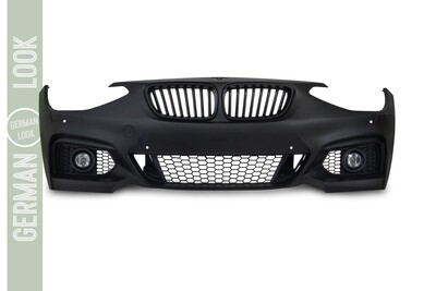 Pare-chocs avant BMW Série 1 F20 2011-2015 Pack M + Calandre + Antibrouillards