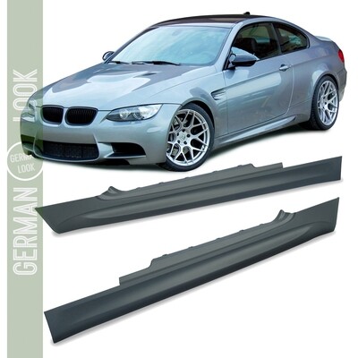 Bas de caisse BMW Série 3 E92 E93 2006-2013 – Look Pack M M3 sport