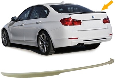 Becquet arrière Sport Look BMW Série 3 F30 (2011-2019) – Noir brillant M Performance
