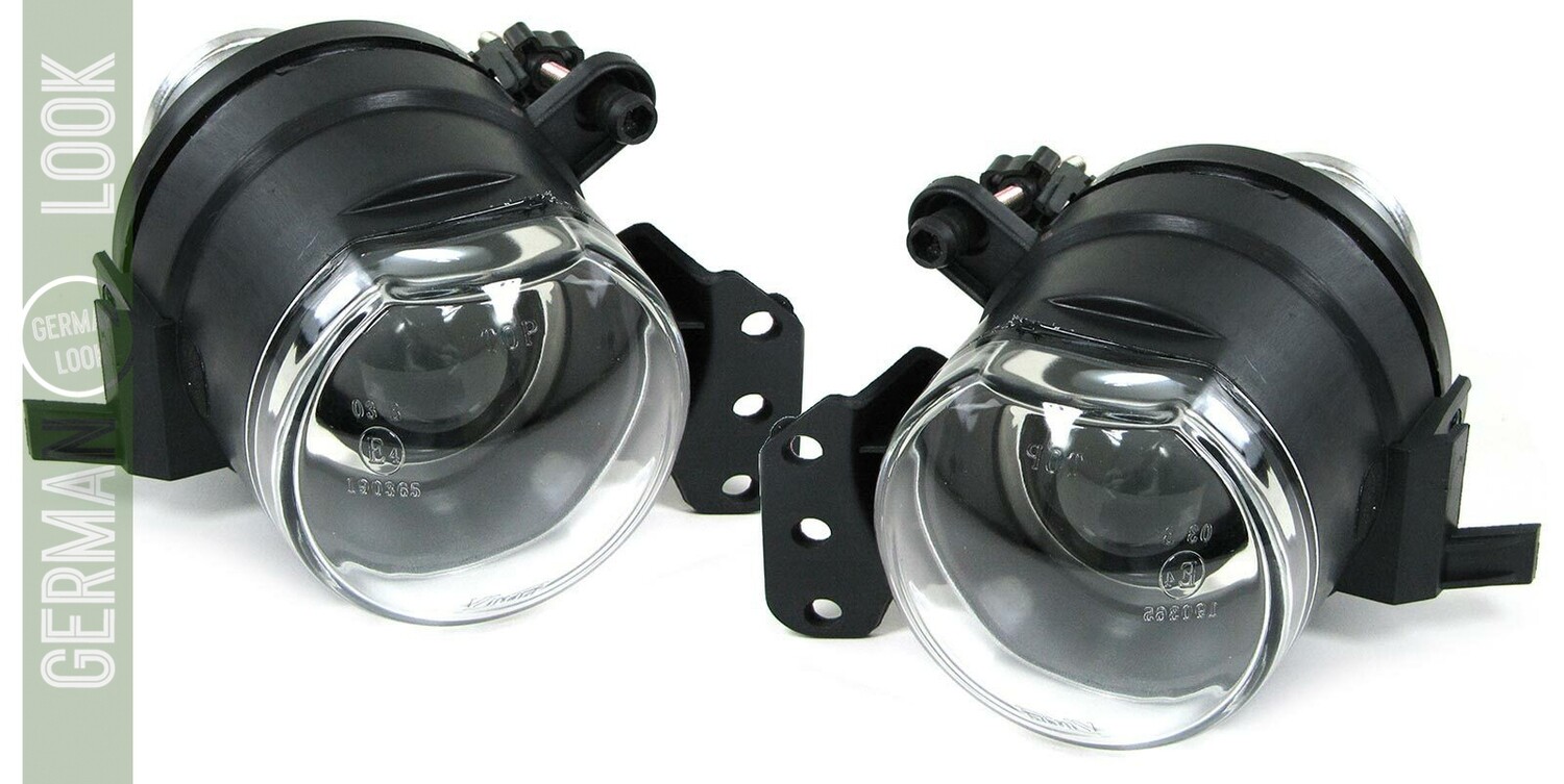 Paire de feux antibrouillard chromé BMW Série 3 E90 E91 (2005+) – Kit complet