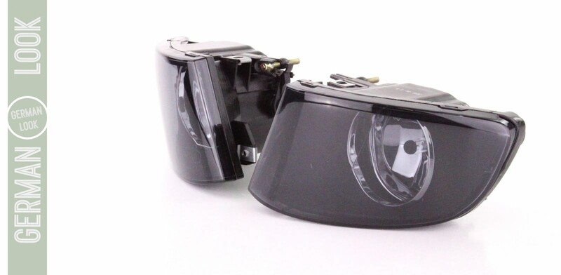 Paire de feux antibrouillard noir fumé BMW Série 3 E92 E93 – Look sport Pack M