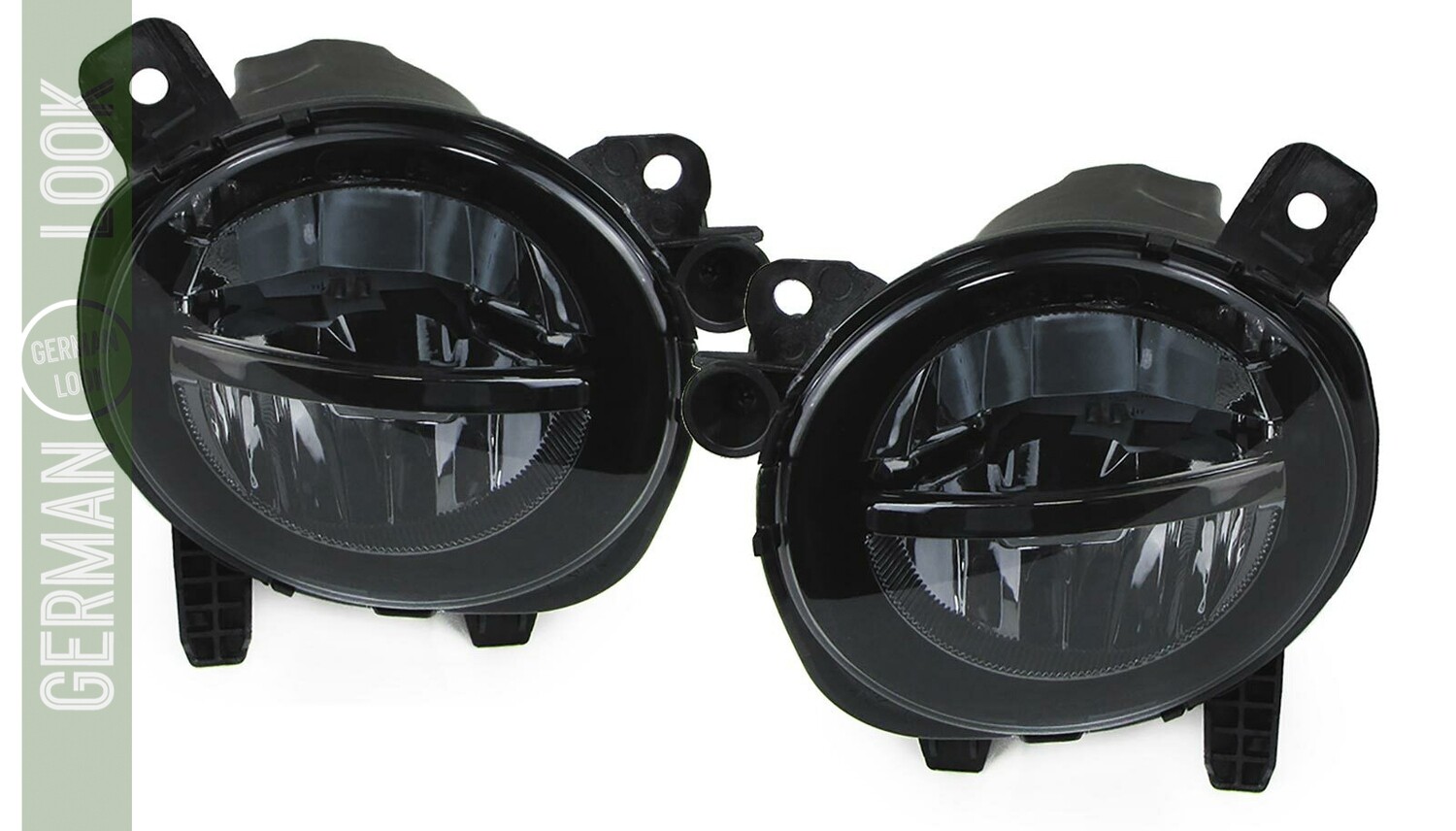 Paire de feux antibrouillard noir fumé BMW Série 1 F20 F21 / Série 3 F30 / Série 4 F32 Paire de feux antibrouillard noir fumé BMW Série 1 F20 F21 / Série 3 F30 / Série 4 F32