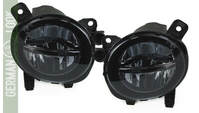 Paire de feux antibrouillard noir fumé BMW Série 1 F20 F21 / Série 3 F30 / Série 4 F32