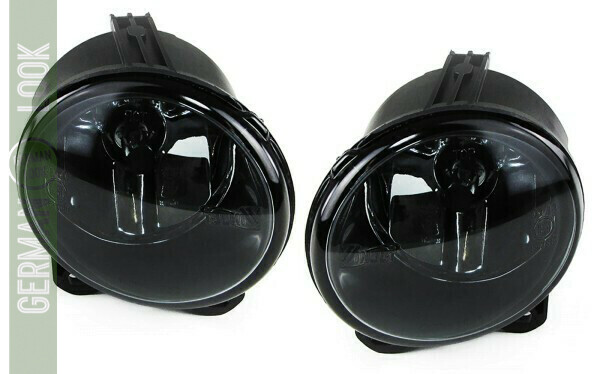 Paire de feux antibrouillard noir fumé BMW E92 E93 F10 F11 F07 F22 – Look sport Pack M
