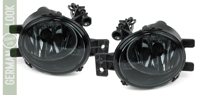 Faróis de nevoeiro pretos BMW Série 1 E82 E88 2011-2013