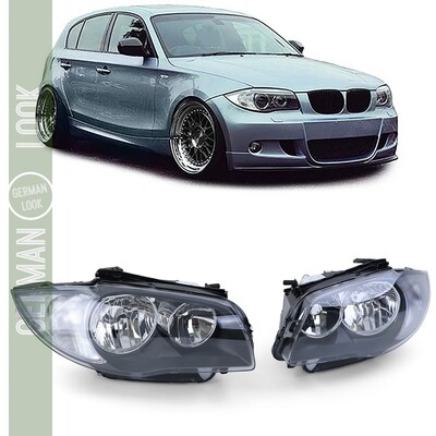 Halogen-H7-Frontscheinwerfer BMW 1er E81 E82 E87 E88 2004-2012 Halogen-H7-Frontscheinwerfer BMW 1er E81 E82 E87 E88 2004-2012