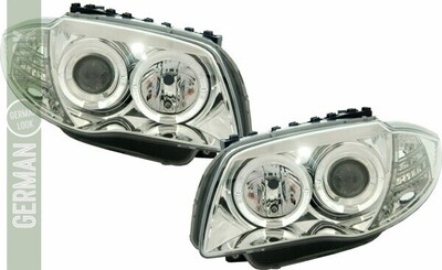 Angel-Eyes-Frontscheinwerfer BMW 1er E81 E82 E87 E88 2004-2011 Angel-Eyes-Frontscheinwerfer BMW 1er E81 E82 E87 E88 2004-2011
